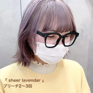 ショート カラー raika .のヘアスタイル