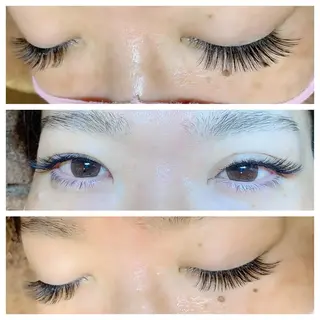 マツエク・マツパ GLITTER NAILS高速長田のマツエク・マツパデザイン