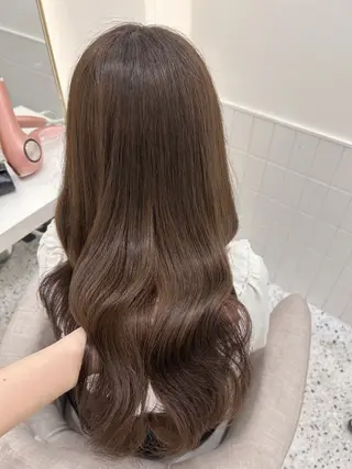 ロング 💎りあん/大須/栄 ブリーチなしWカラーのヘアスタイル