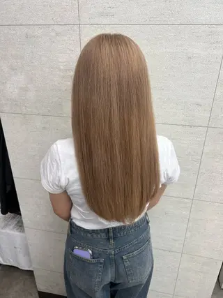 ロング カラー E:terne大宮店 ディレクター豊島穂希のヘアスタイル