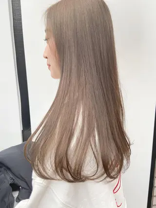 ロング カラー ヘアアレンジ レイヤーカット指名 No.1💖マユカのヘアスタイル