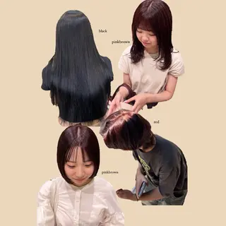 ロング カラー メンズ 後藤 里穂のヘアスタイル