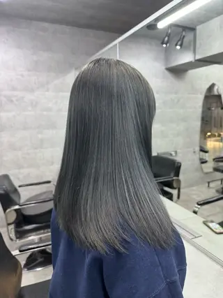 セミロング カラー 表参道/中明度カラー /レイヤー/Youのヘアスタイル