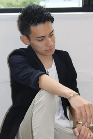 ショート メンズ 吉岡 昌吾のヘアスタイル