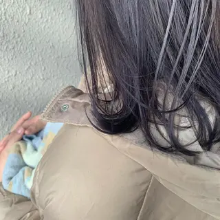 セミロング chouette/ 根本優希のヘアスタイル