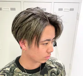 ショート カラー メンズ 【メンズ特化】 池田大成✂︎のヘアスタイル