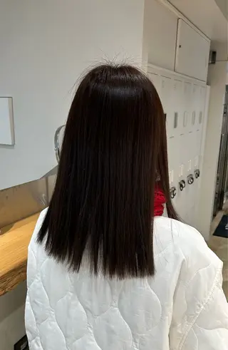 セミロング カラー 森珀斗/表参道 /ショート/ボブのヘアスタイル