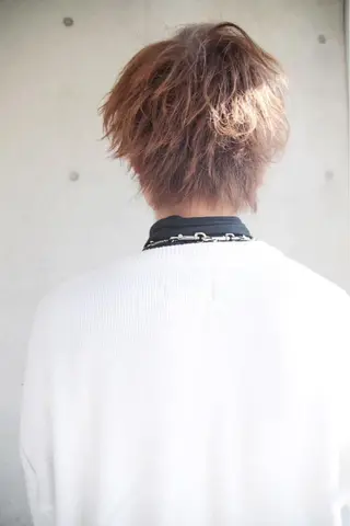 ミディアム カラー メンズ 【メンズサロン】 BLUCK 横浜のヘアスタイル