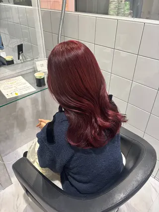 ロング カラー 髪質改善🩰透明感カ ラー🎀hinanoのヘアスタイル