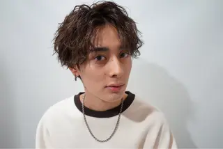 パーマ メンズ 矢幡 栞菜のヘアスタイル