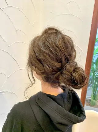 ヘアアレンジ 【店長】インナー指名 No.1戸塚優思のヘアスタイル