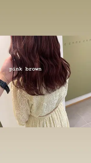 セミロング カラー SALOWIN所属・マンツーマン美容師 立川　♡MIHO♡のヘアスタイル