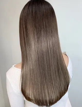 ロング カラー ハルキ/表参道/ 綺麗め/大人上品のヘアスタイル