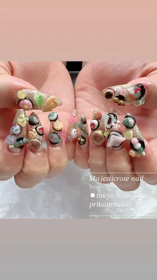 ネイル Rire_eye+beauty_nail所属・Rire_ nail_yukiのネイルデザイン