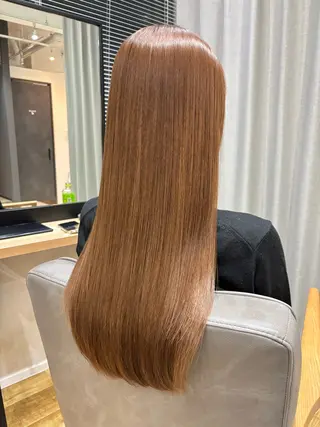 ロング カラー Atre.所属・🤍美髪縮毛/髪質 改善/池上夏凜🤍のヘアスタイル