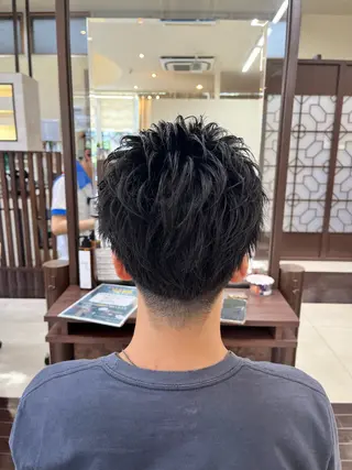 ショート メンズ AROH  men's cut&men's perm 船橋店所属・🧊メンズ特化🧊 高木航希のヘアスタイル