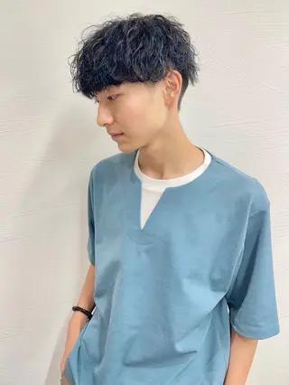 メンズ ショート メンズ特化美容師 🐈‍⬛RUNAのヘアスタイル