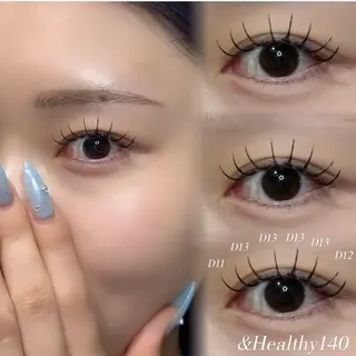 マツエク・マツパ 🩰yuri🩰 似合わせ/束感のマツエク・マツパデザイン