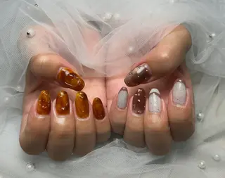 ネイル Nherb所属・佐藤 友里絵のネイルデザイン