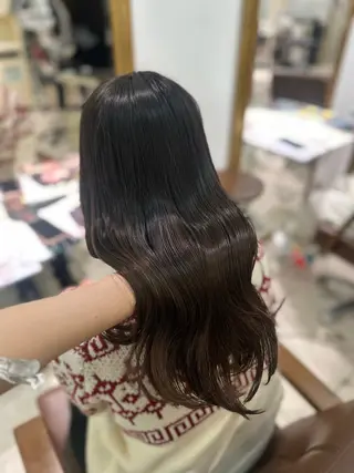 ロング 髪質改善透明感カラー 🩶Nanakoのヘアスタイル