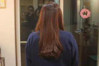 ロング カラー 片岡 賢次のヘアスタイル