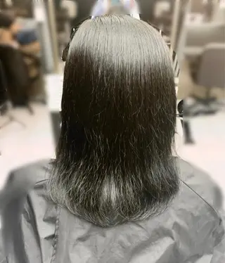 ミディアム カラー 🤍🐰韓国ヘア/ レイヤー🤍菅原麻里のヘアスタイル