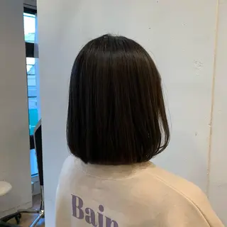 ミディアム カラー まろやかカラー🤎 みなとまほのヘアスタイル