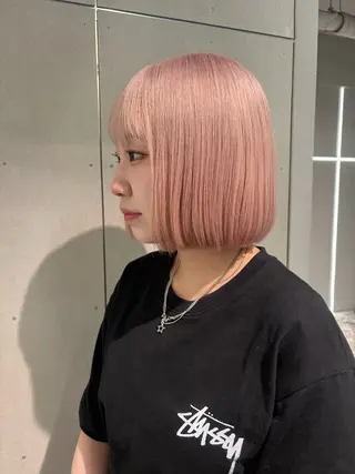 カラー Haru/ブリーチ /レイヤーカットのヘアスタイル