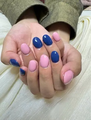 ネイル 🍄Rina🍄 韓国風ネイルのネイルデザイン