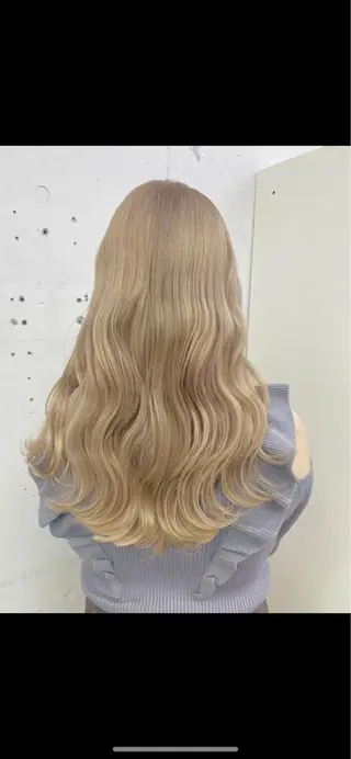 ロング カラー ザクザクレイヤー 🍀/ブリーチ/小田のヘアスタイル