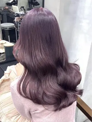 ロング カラー ヘアアレンジ ALLEN HAIR松戸所属・SAKI 💙のヘアスタイル