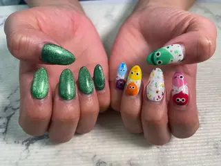 ネイル いちじゅう あおいのネイルデザイン