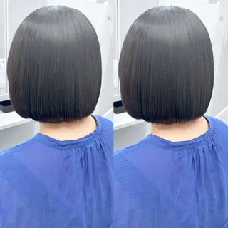 ショート カラー 顔周り🎀 暖色系カラー🎀愛美のヘアスタイル