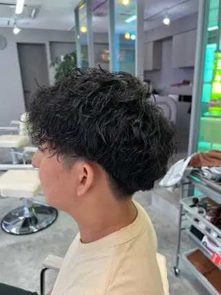 ショート パーマ 高階 晃一 /レイヤーカットのヘアスタイル