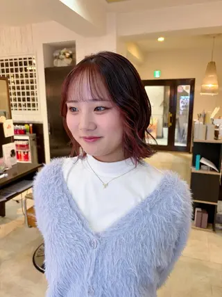 ミディアム charme by sarah/ aoiのヘアスタイル