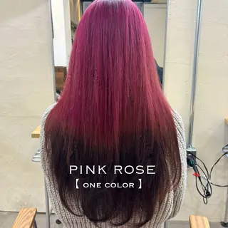 セミロング カラー ⌇🌹透明感カラー 🌹ᴍᴇɢᴜᴍɪ ⌇のヘアスタイル