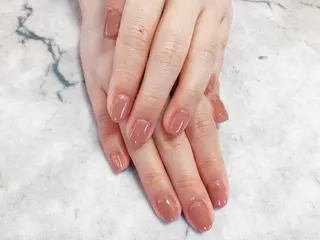 ネイル ネイルリボン 受付スタッフのネイルデザイン