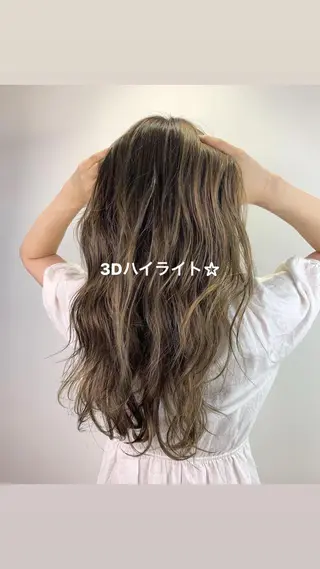 ロング カラー SALOWIN神戸三宮店所属・【美髪を叶える】中谷 彰宏（アキ)のヘアスタイル