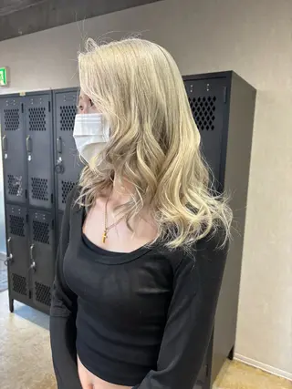 ロング カラー ブレンバイドット所属・ニュアンスカラー/ 🫧レミ(坊主)のヘアスタイル