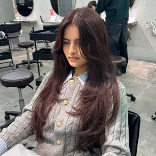 ロング 韓国特化🇰🇷千葉 /レイヤーカット竜生のヘアスタイル