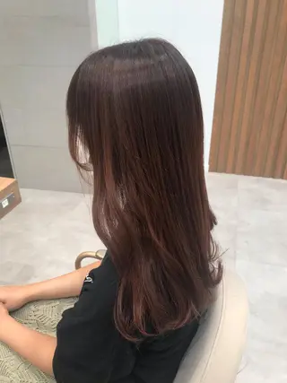 ロング カラー 木野田 萌のヘアスタイル