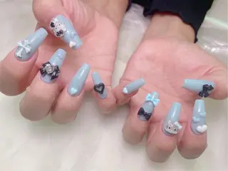 ネイル lucky nail 歌舞伎町のネイルデザイン