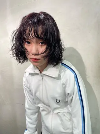 ミディアム カラー ヘアアレンジ 🌀MaNO🌀 ネモトナツキのヘアスタイル