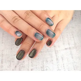 ネイル 𖡼 yumenoのネイルデザイン