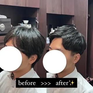 パーマ メンズ LAVIE NEW STANDARD BARBER 横浜店所属・ホリウチ アヤネのヘアスタイル