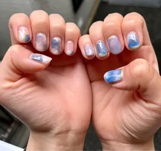 ネイル 個性派ニュアンス nuts nail所属・【池袋】nuts nail　なつみのネイルデザイン