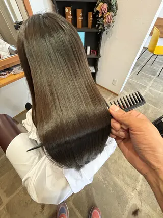 ロング Hair&healing  en所属・中村 祥隆のヘアスタイル