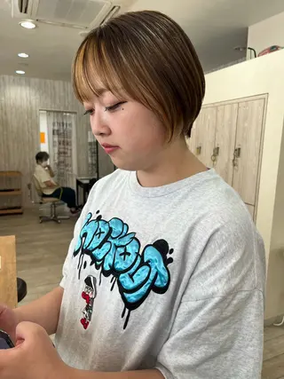 ショート 初めてのショート お任せください✂️のヘアスタイル