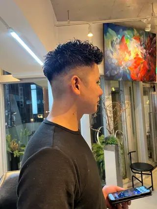 メンズ アイブロウ トレンドと似合わせ/ マンツーマン/西上楓のヘアスタイル