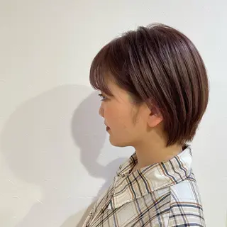 ショート カラー Ate by little所属・青木 梢のヘアスタイル